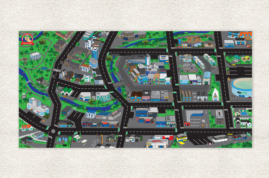 Ōtautahi Christchurch Play Mat
