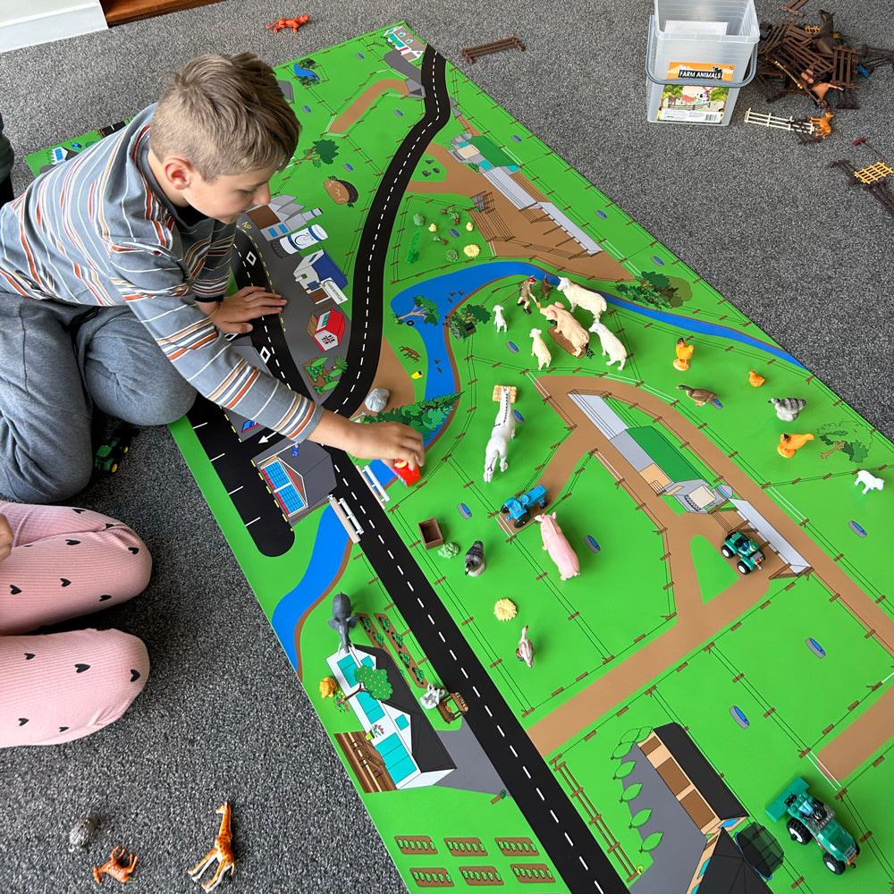 Dairy Farm Play Mat - 2m x 1m