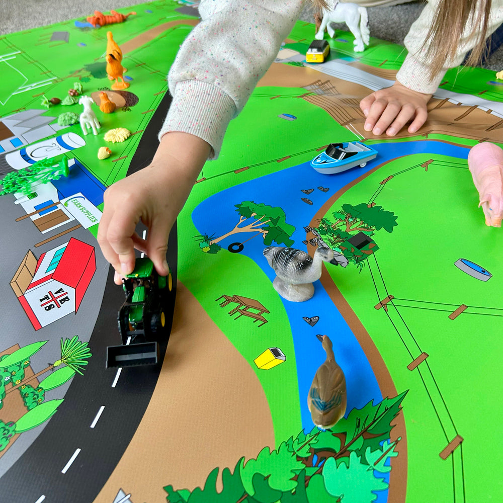 Dairy Farm Play Mat - 2m x 1m